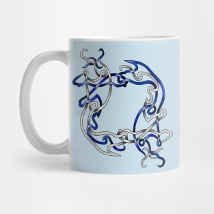 Blue Koi Mug